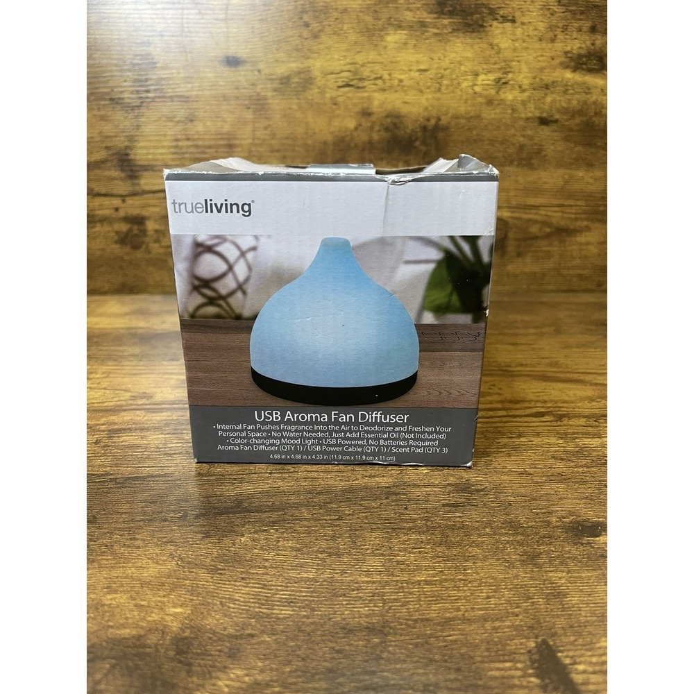 True Living USB Aroma Fan Diffuser